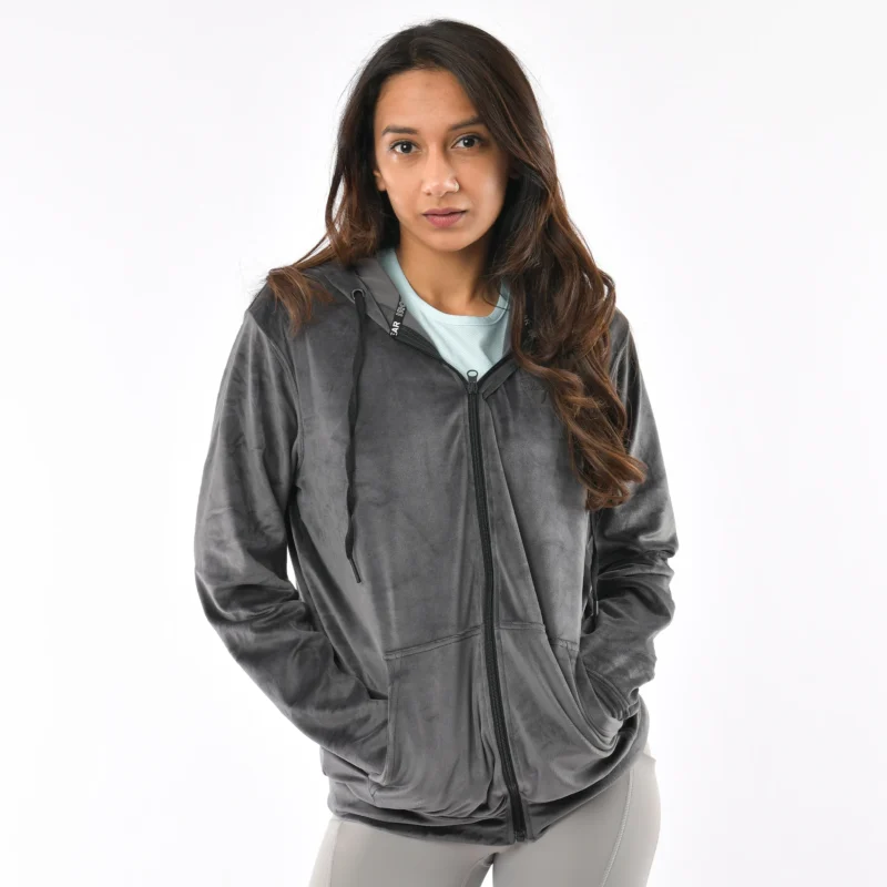 VelourFlex Premium Zip Jacket